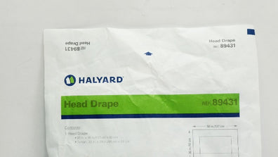 Halyard 89431 Head Drape 50inch x 36inch (x)